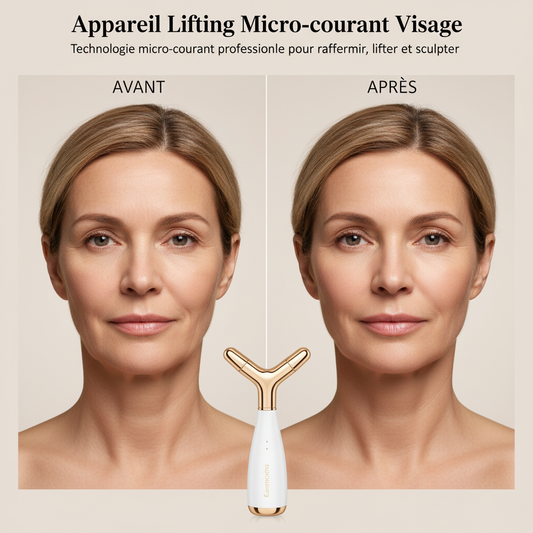 Appareil lifting visage professionnel à micro-courant